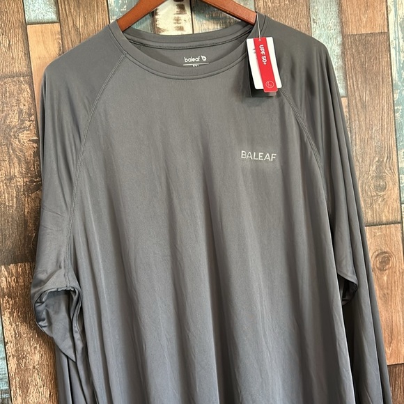 baleaf 3XL gray long sleeve UPF 50 performance shirt - Picture 2 of 12